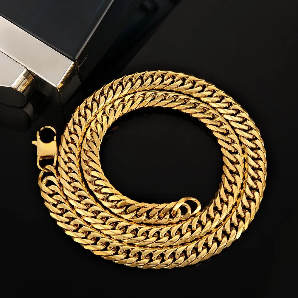 6-Sided | 10mm Miami Cuban Link Chain KRKC