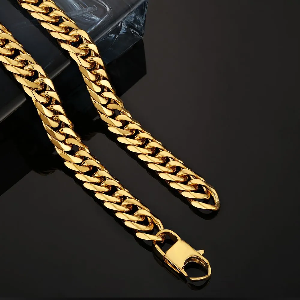 6-Sided | 10mm Miami Cuban Link Chain KRKC