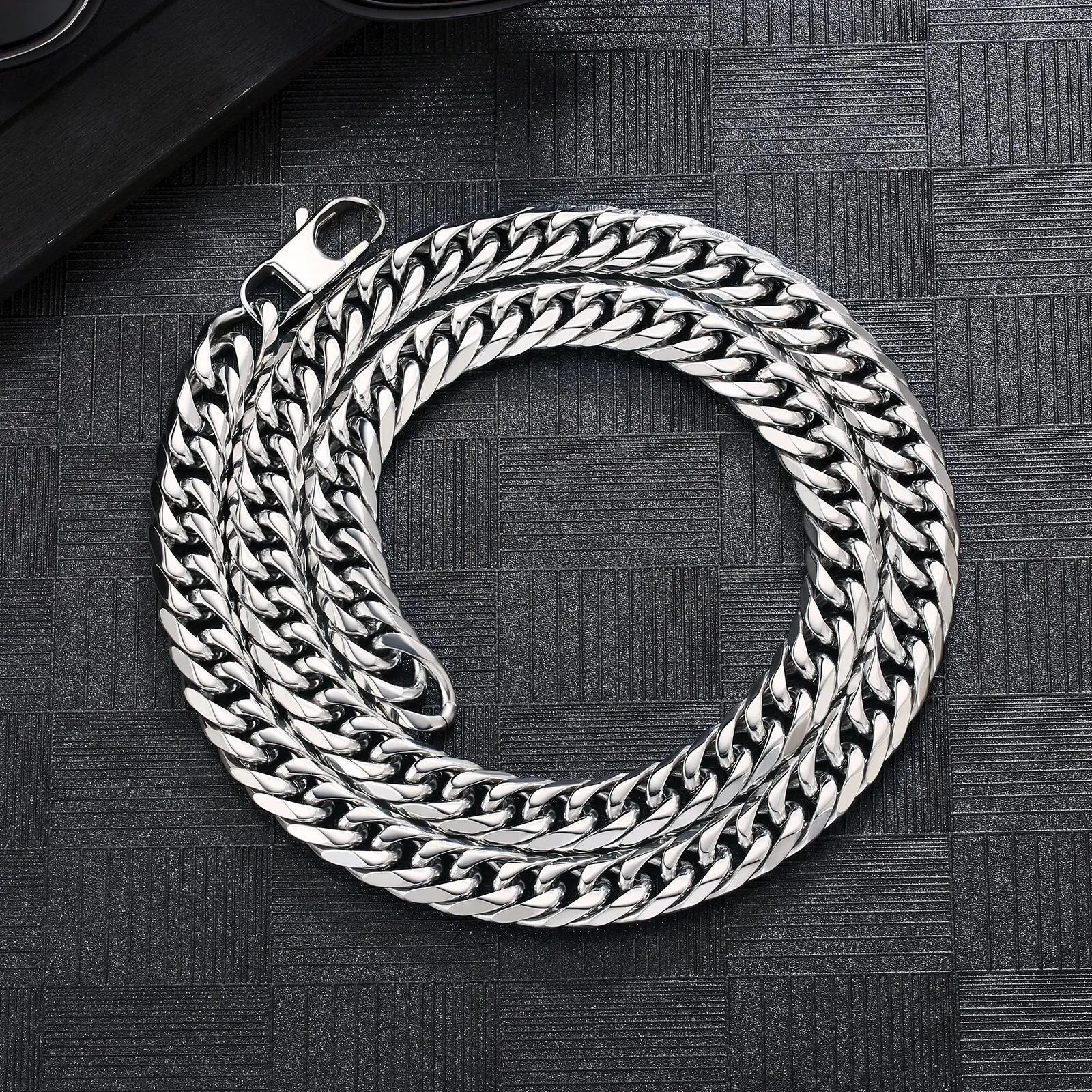 6-Sided | 12mm Miami Cuban Link Chain KRKC