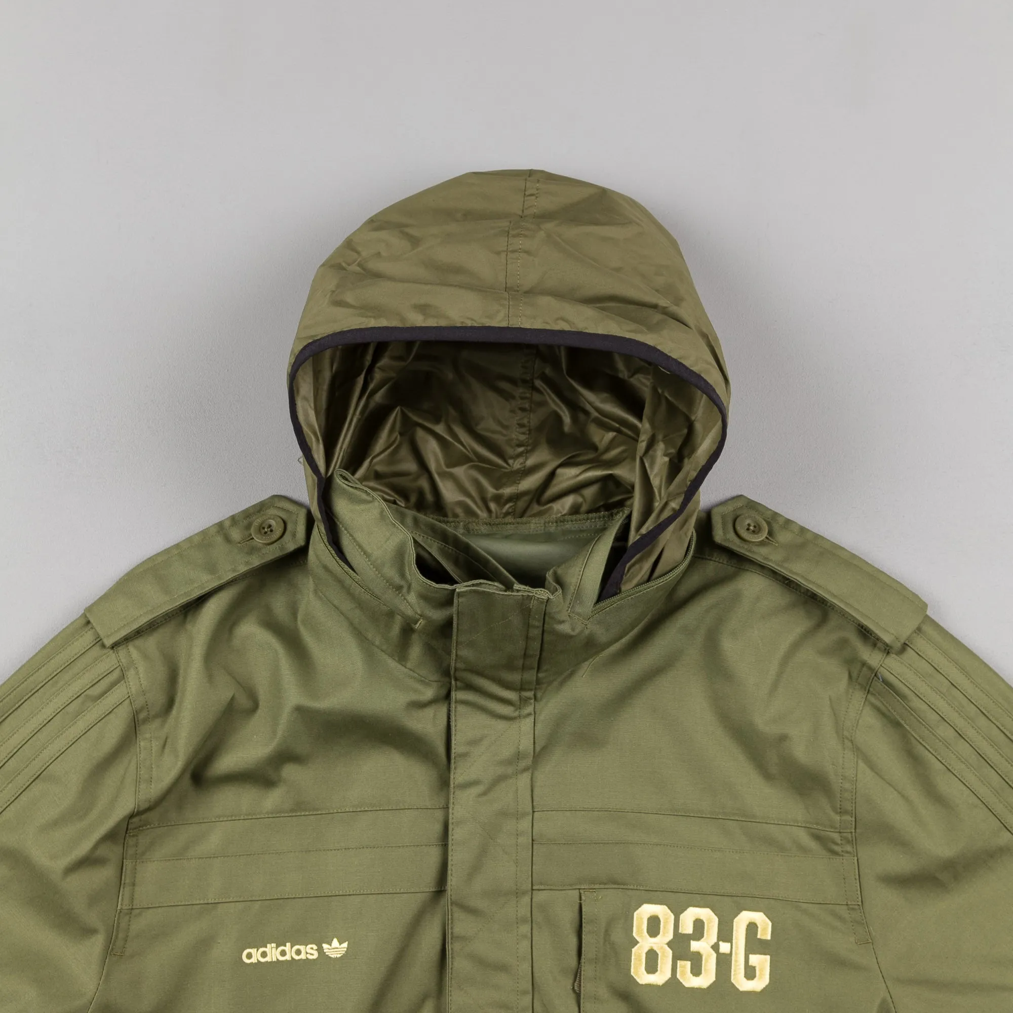 Adidas 83G Military Field Jacket - Olive Cargo