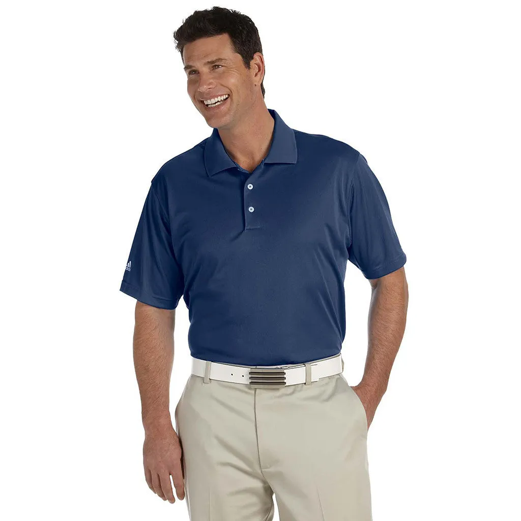 adidas Golf Men's ClimaLite Navy S/S Basic Polo