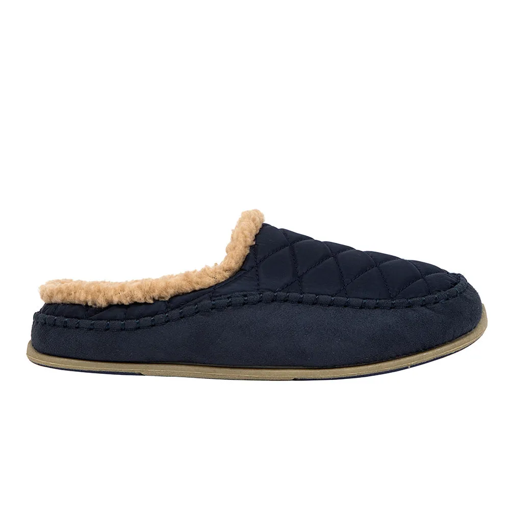 Alma Unisex Slipper in Navy