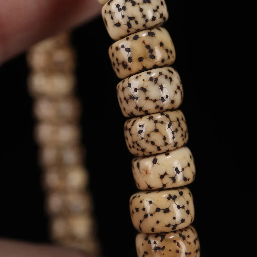 Antique Tibetan Lotus Seed Wrist Mala