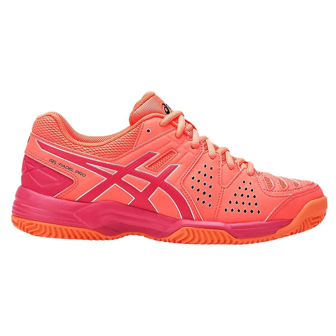 Asics Gel Padel Pro 3 Orange Womens Trainers