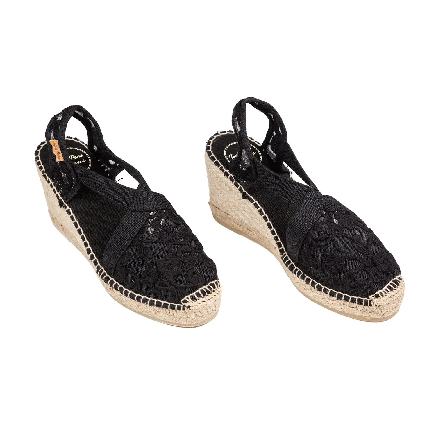 Basic Cotton Blend Wedge Espadrille for Women - Terra-7ZD