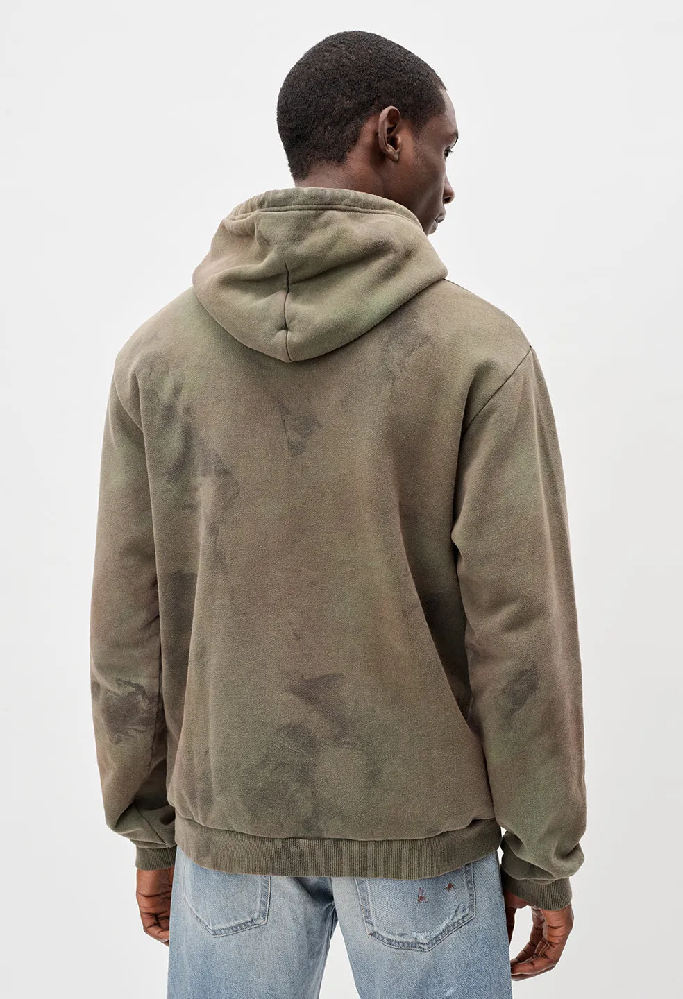 Beach Hoodie / Steelhead Marble Dye