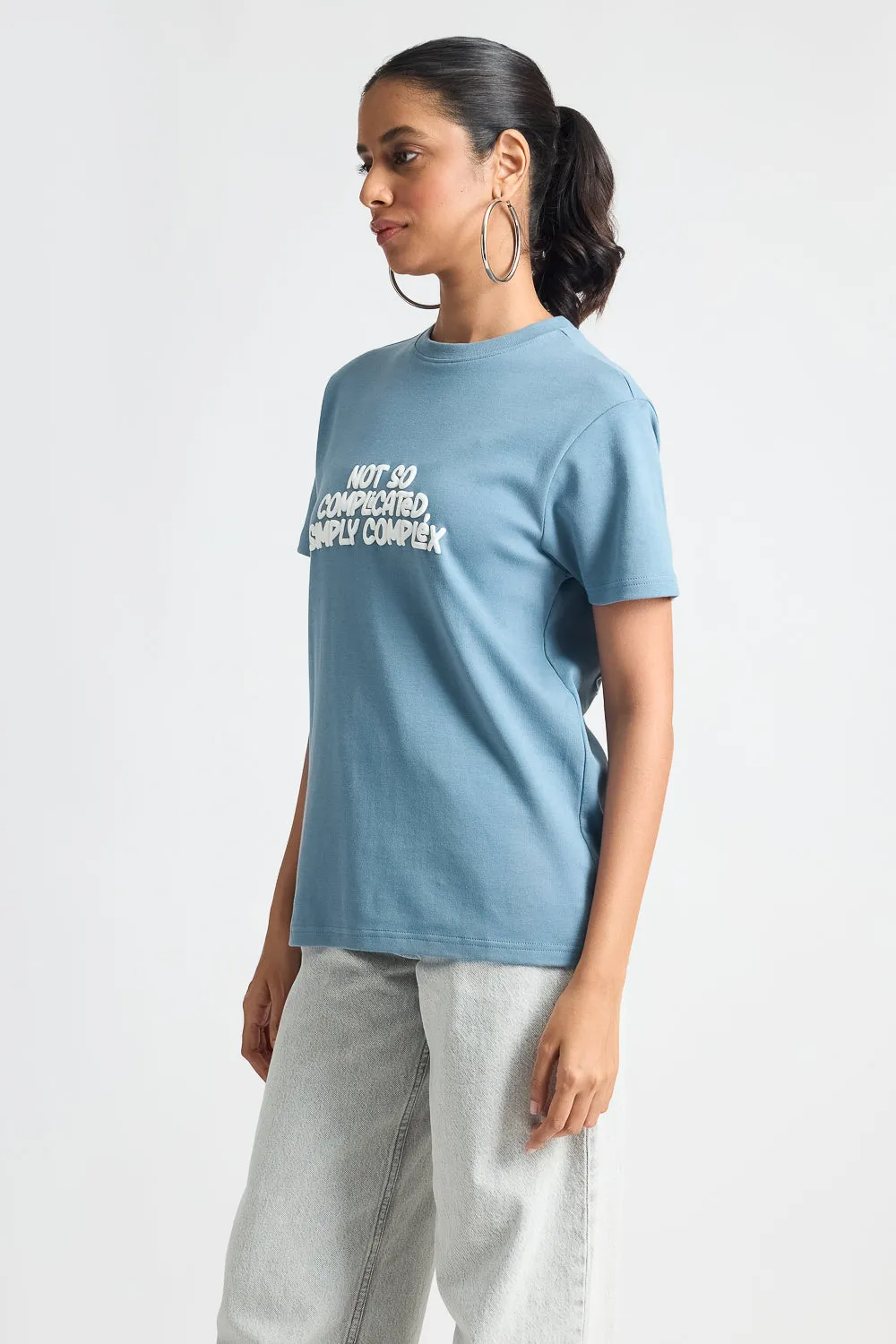 Blue Not So Complicated Tee