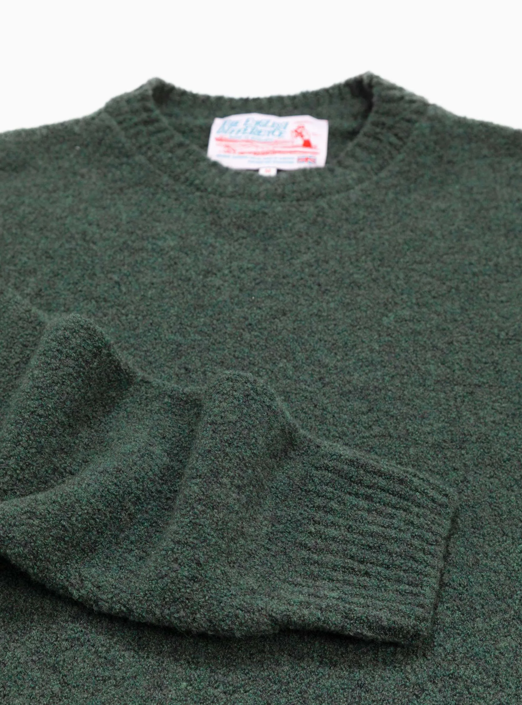 Boucle Sweater Green