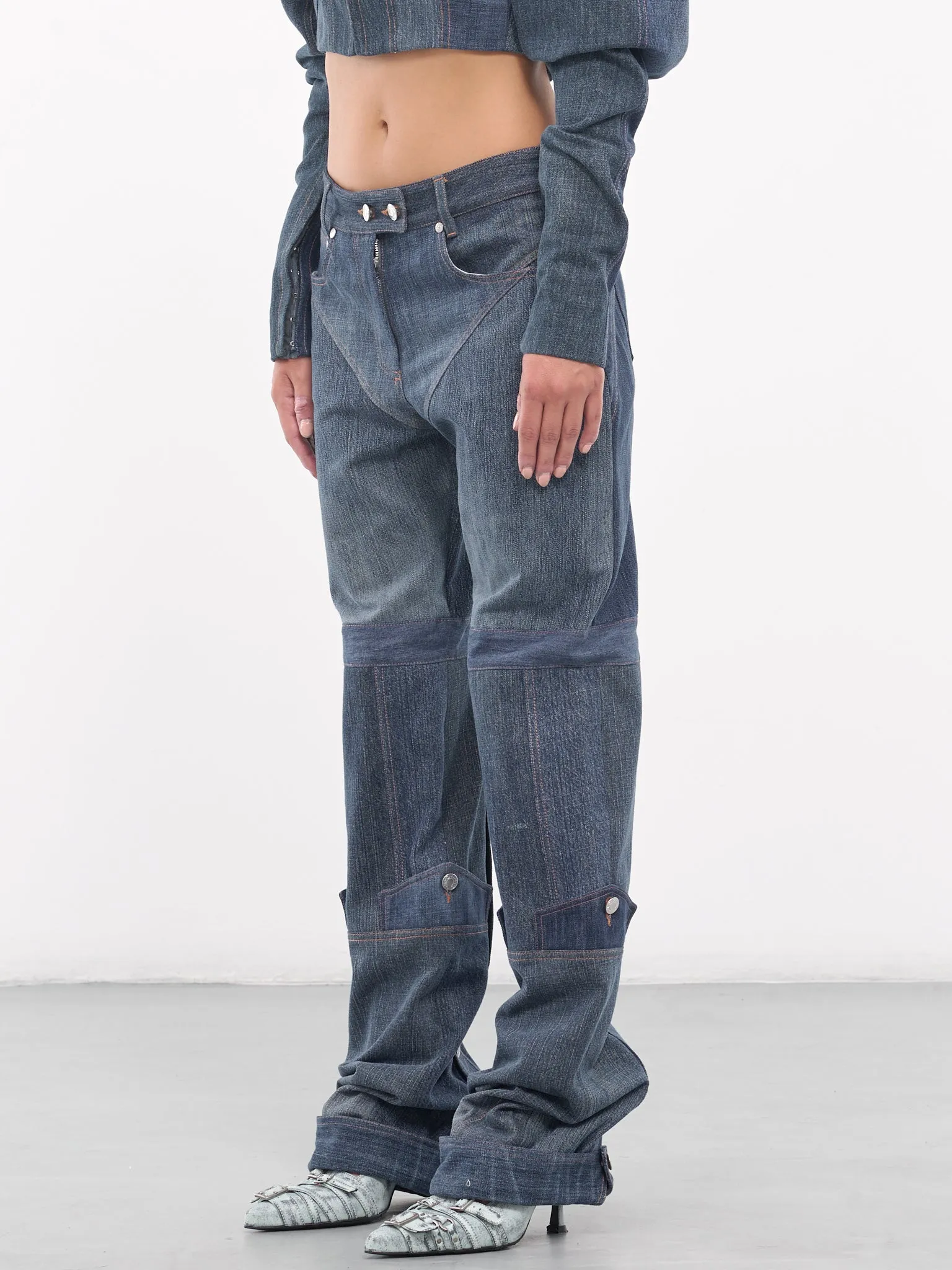 Bourbon Denim Jeans (777-299-DARK-DENIM-BLUES)