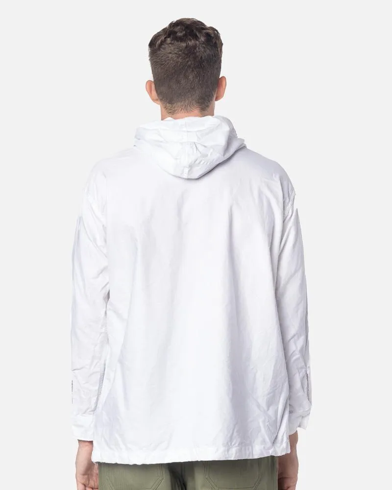 Cagoule Shirt in White