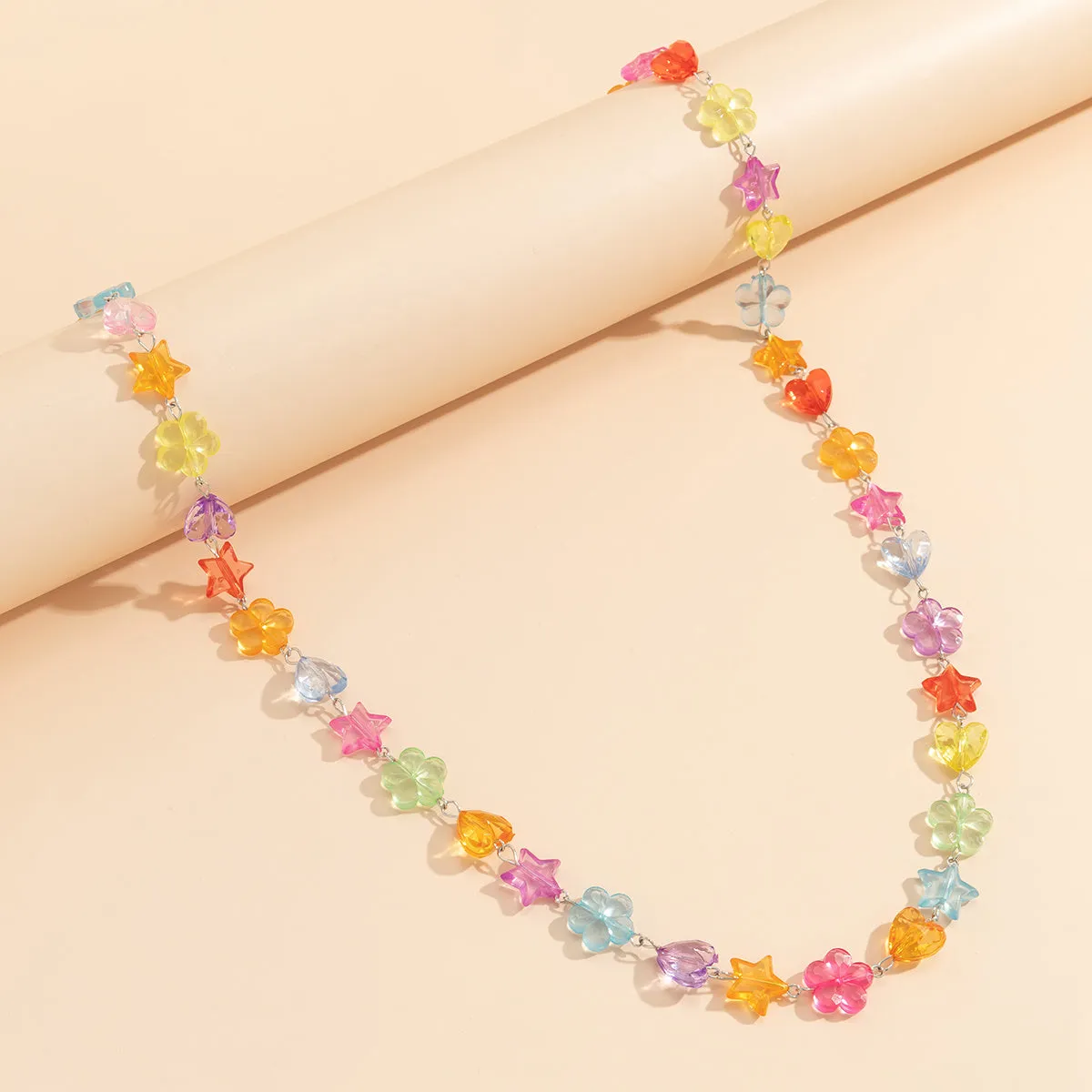 Candy Colors Star & Heart & Flower Waist Chain