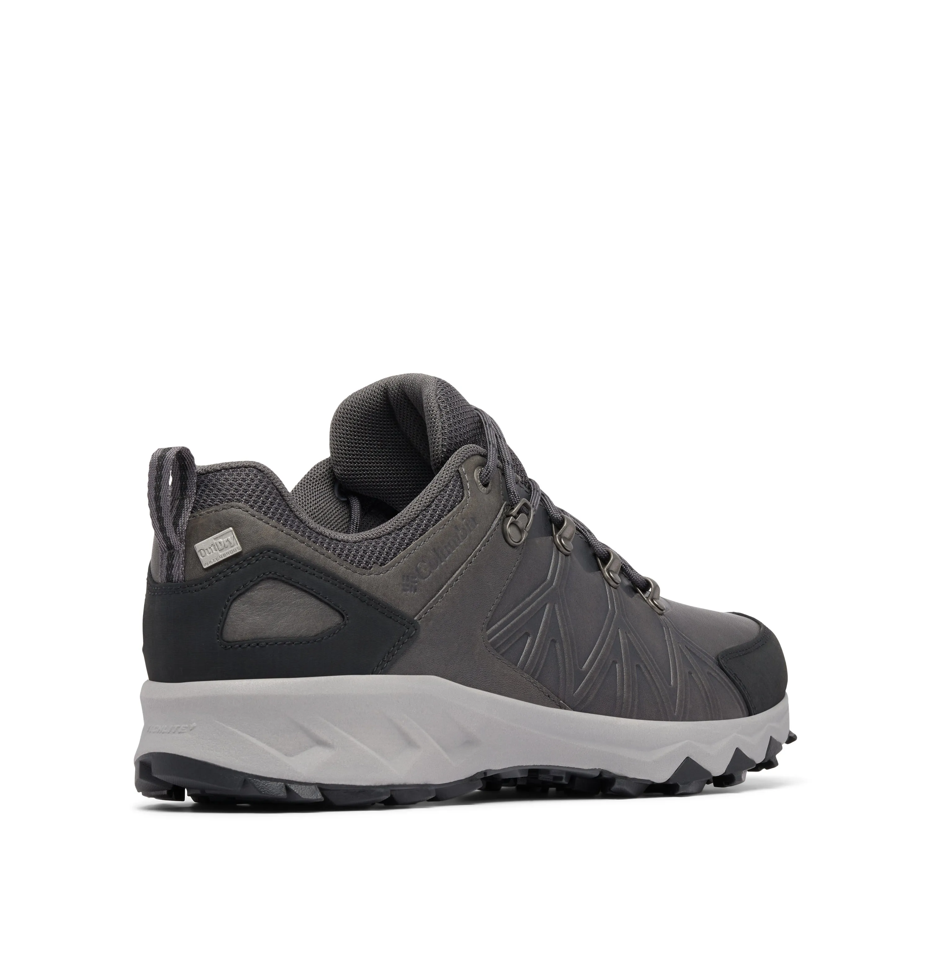 Columbia Men's Peakfreak II Leather Waterproof Trail Shoes (Ti Grey Steel/Dark Grey)