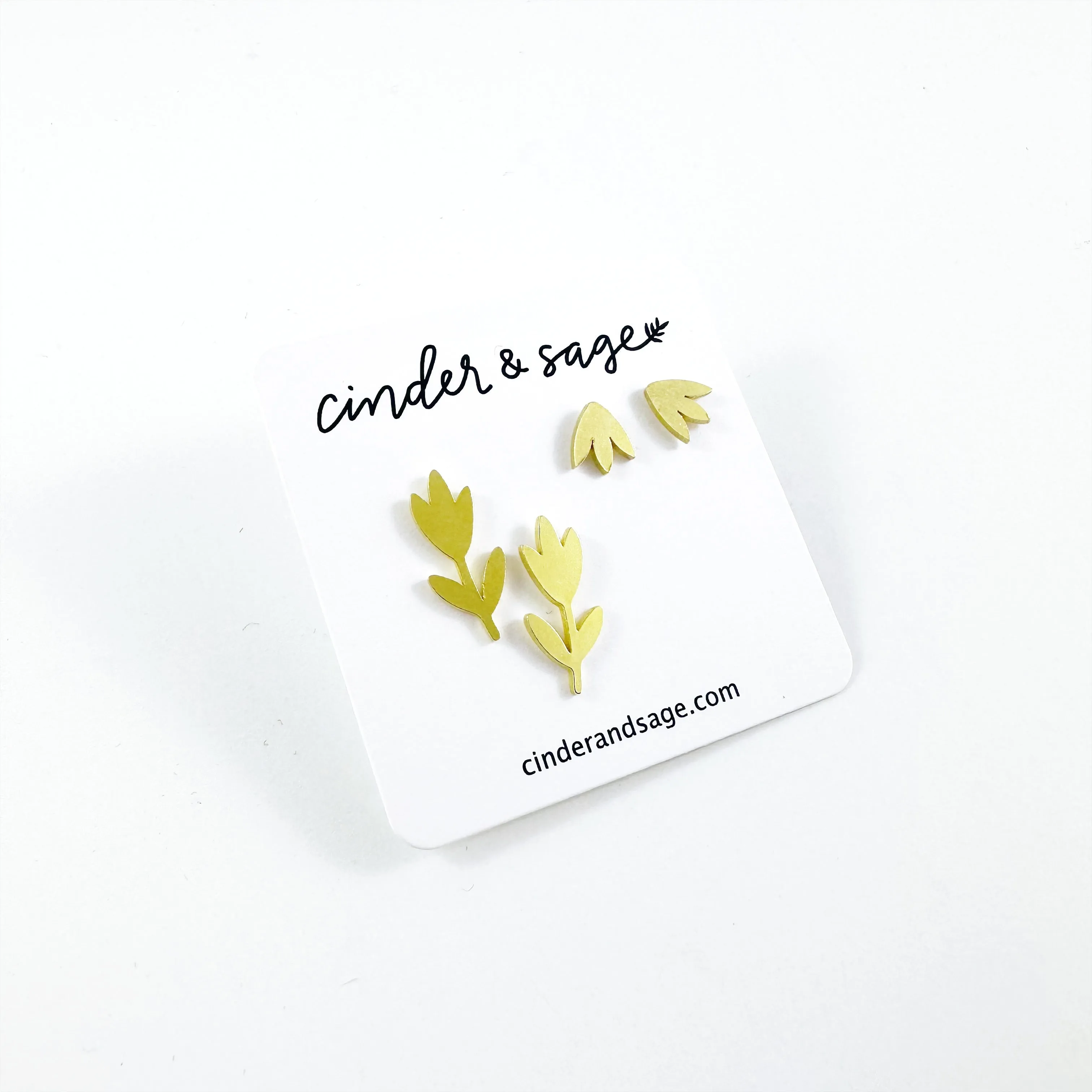 Dutch Tulips Studs (2-pack)