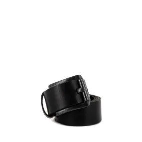 DYLAN BELT- BLACK LEATHER