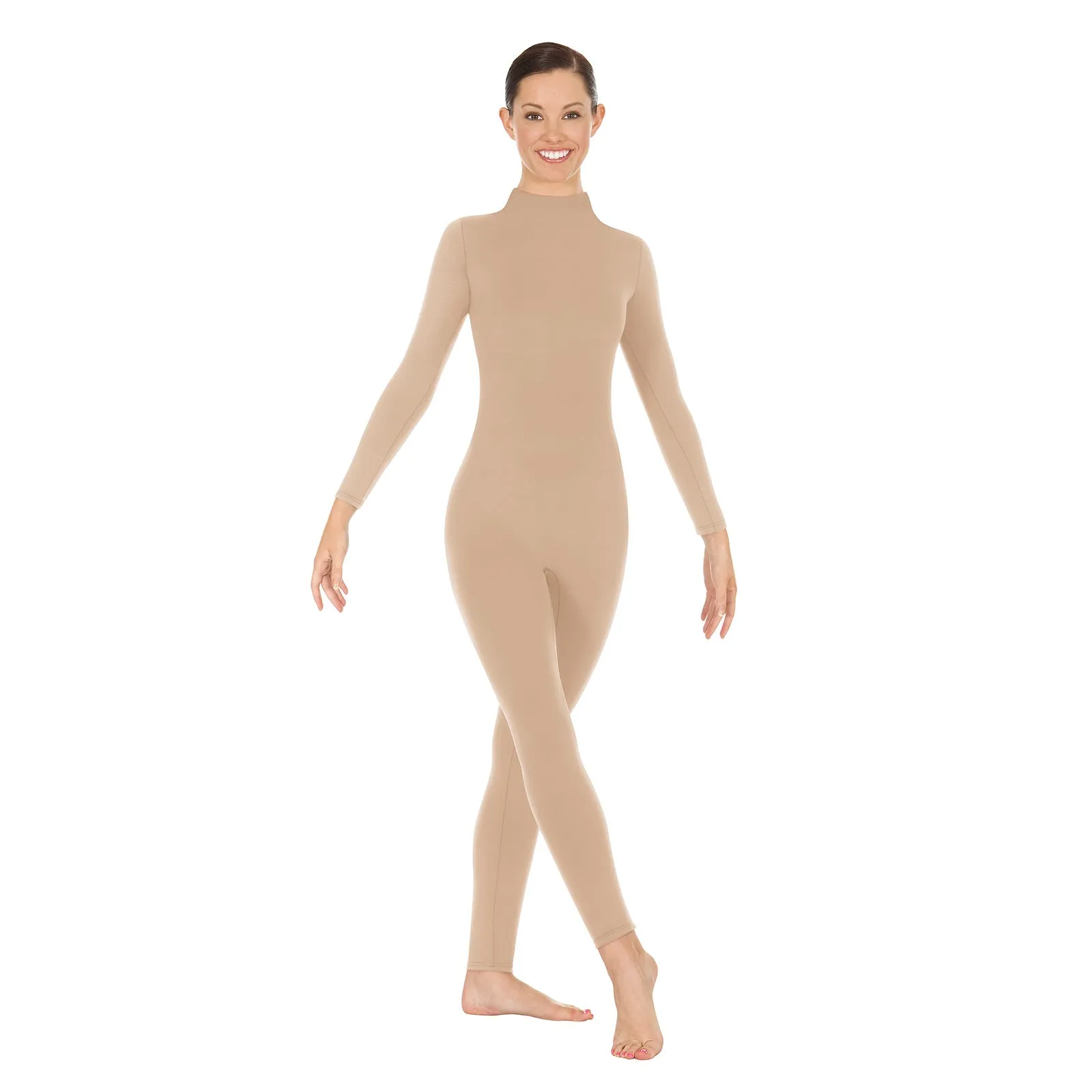 Eurotard Adult Mock Neck Long Sleeve Unitard