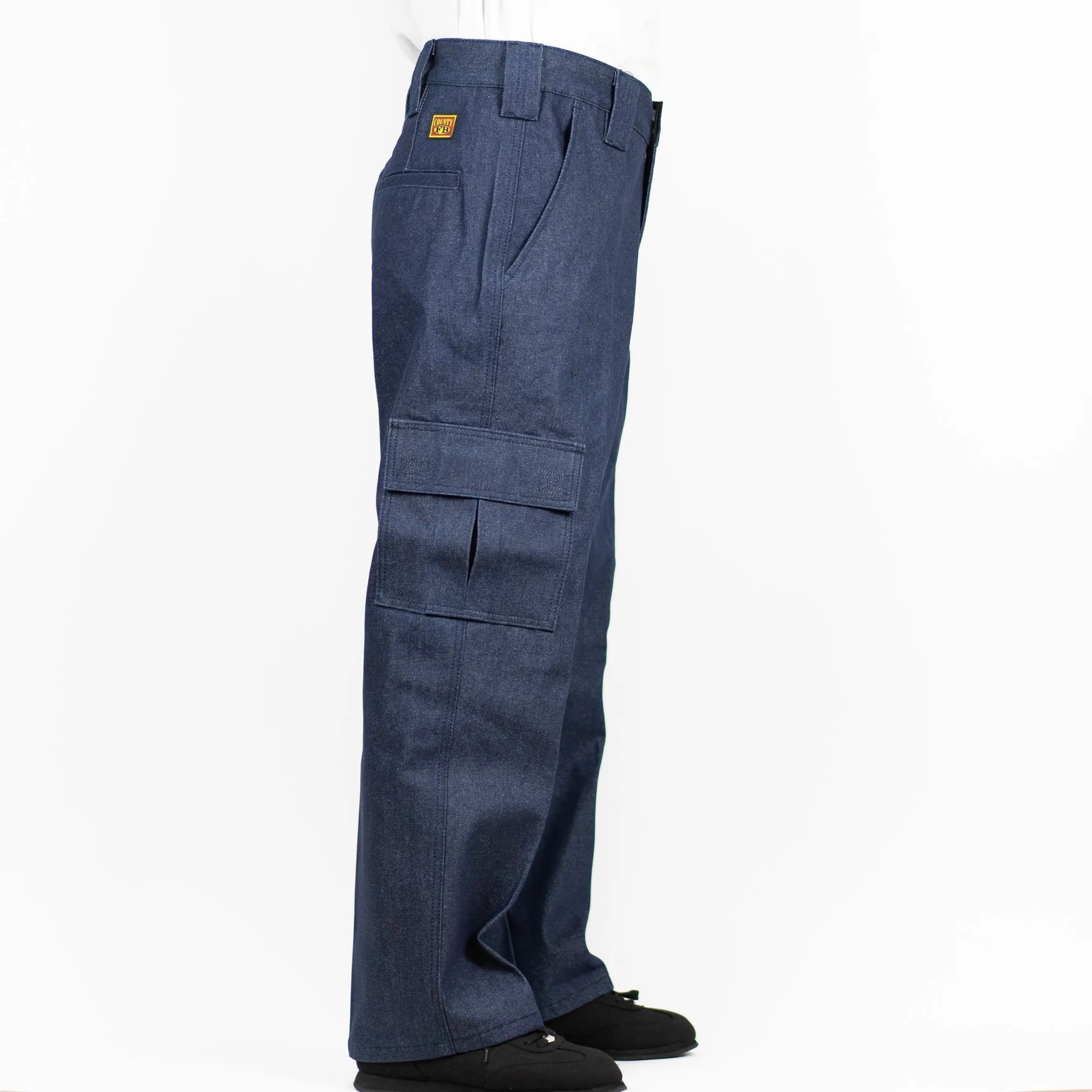 FB County Cargo Hard Denim Pants