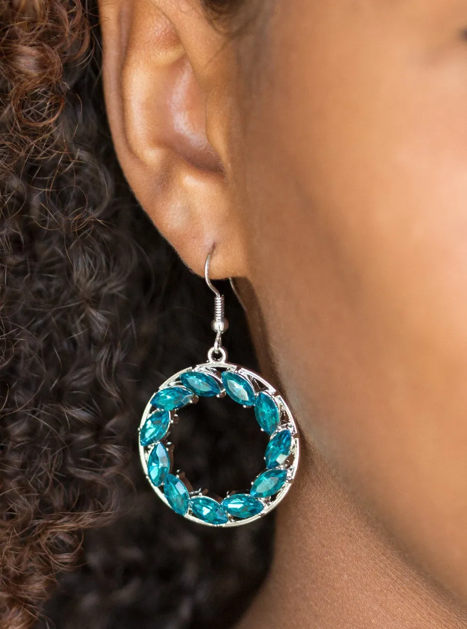 Global Glow Blue Earrings