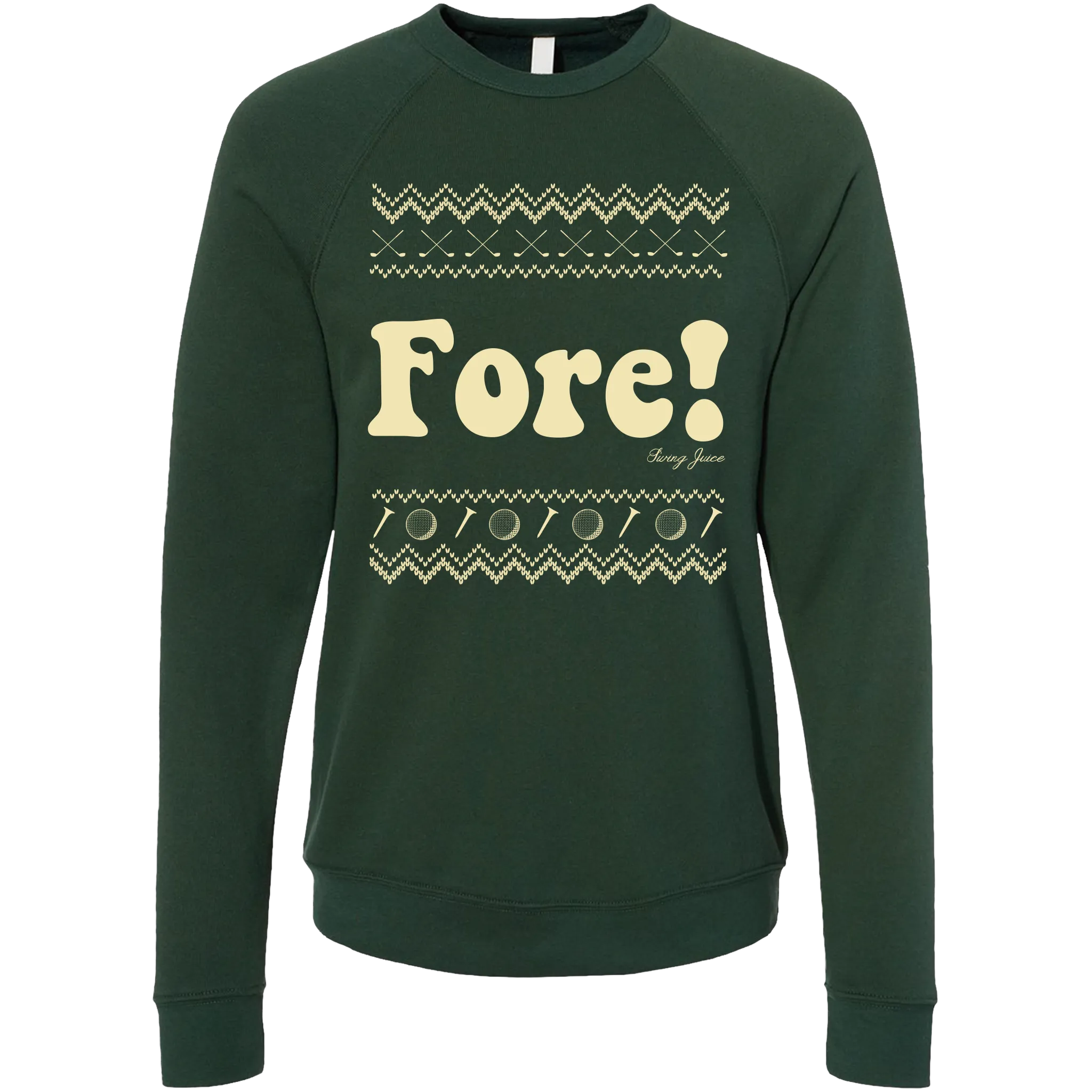 Golf FORE! Unisex Ugly Sweatshirt