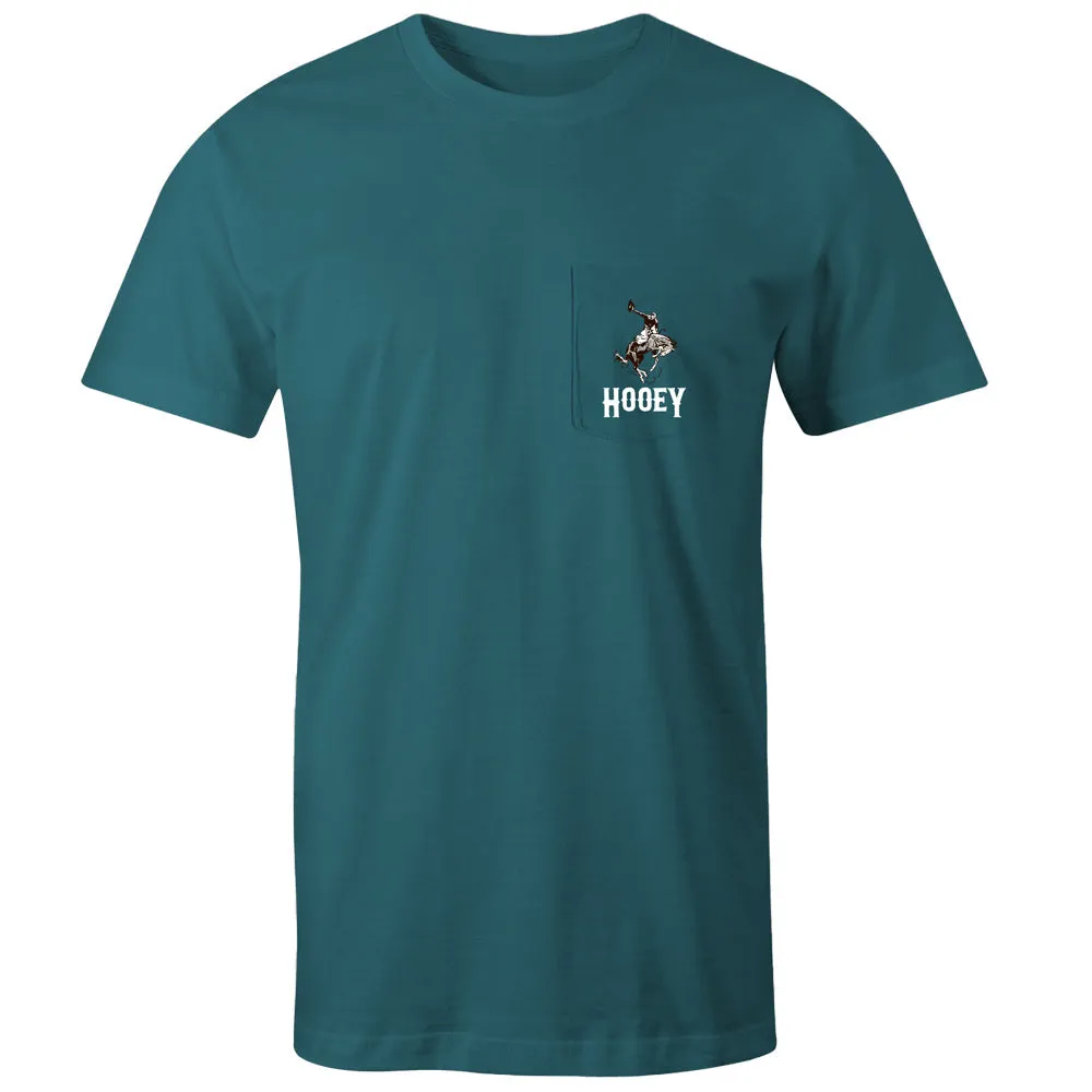 HOOEY CHEYENNE TEAL T-SHIRT