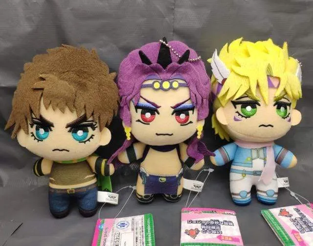 Jojos Bizarre Adventure Giorno Narancia Mista Buccellati Abbacchio Fugo Yoshikage Kira Rohan Kishibe Josuke plush toy doll