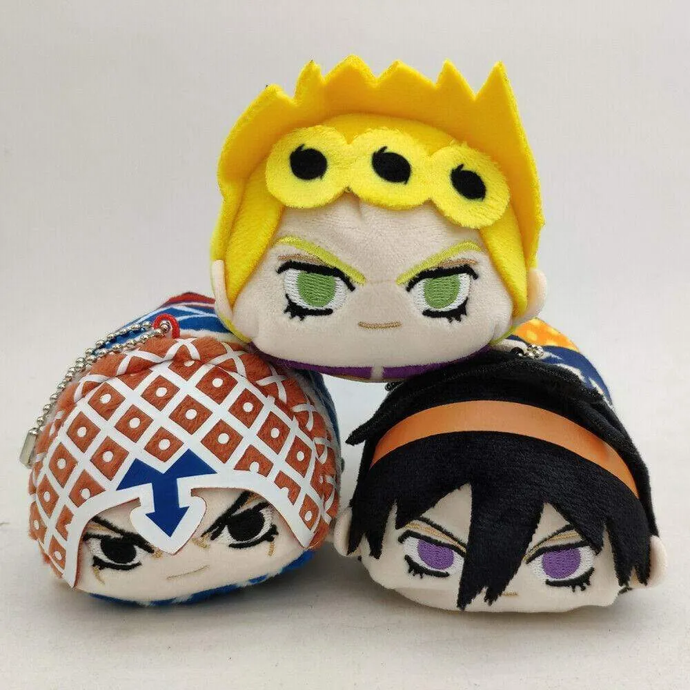 Jojos Bizarre Adventure Giorno Narancia Mista Buccellati Abbacchio Fugo Yoshikage Kira Rohan Kishibe Josuke plush toy doll