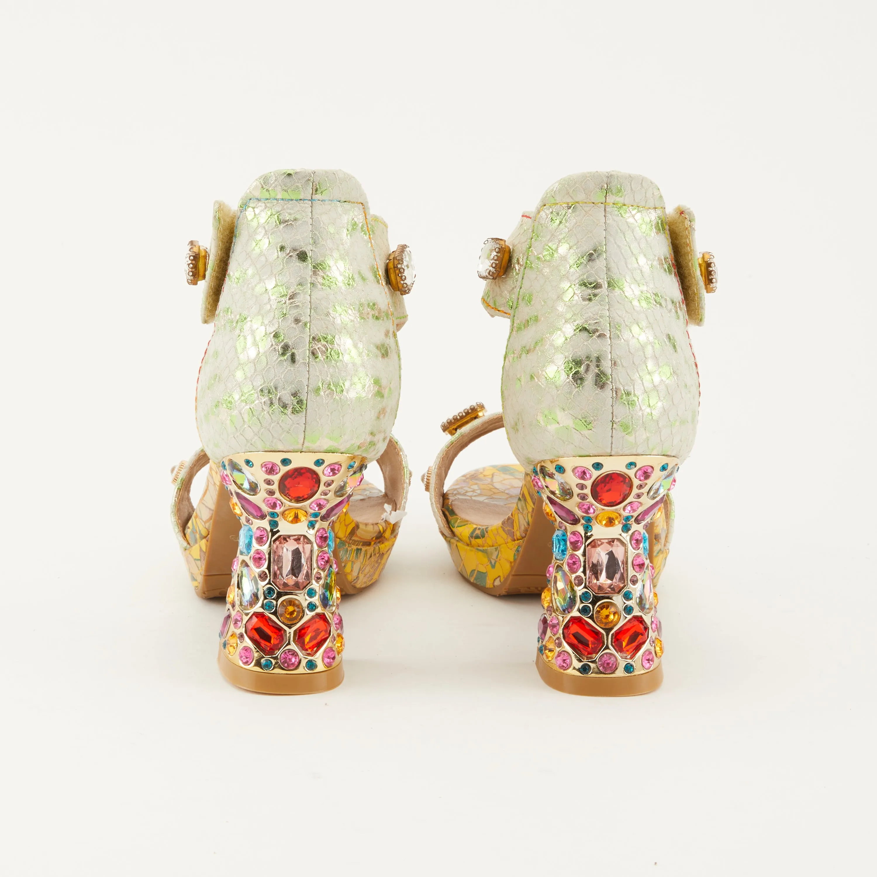 L'ARTISTE JEWELL CLOSED BACK SANDALS