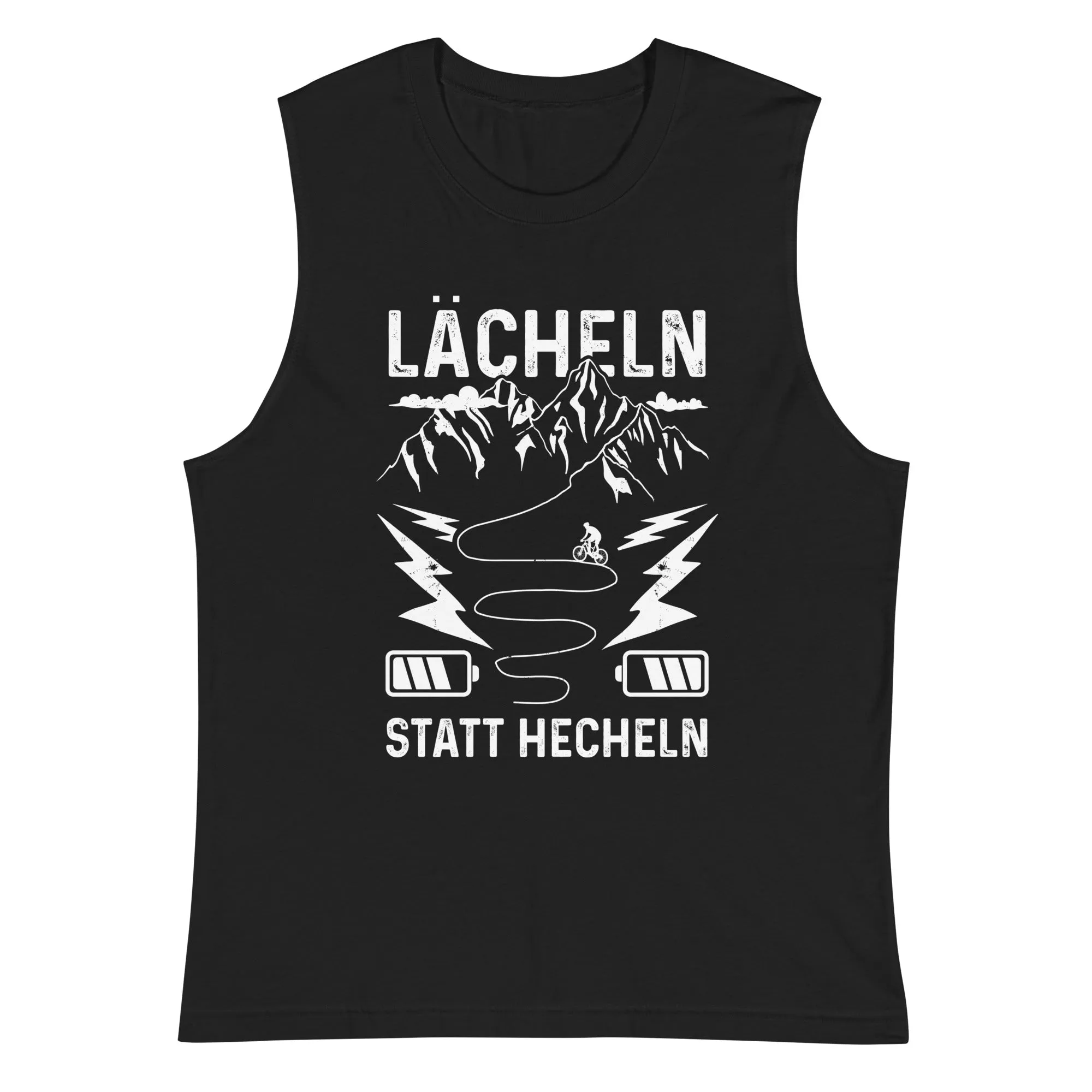 Lcheln statt hecheln - Muskelshirt (Unisex)