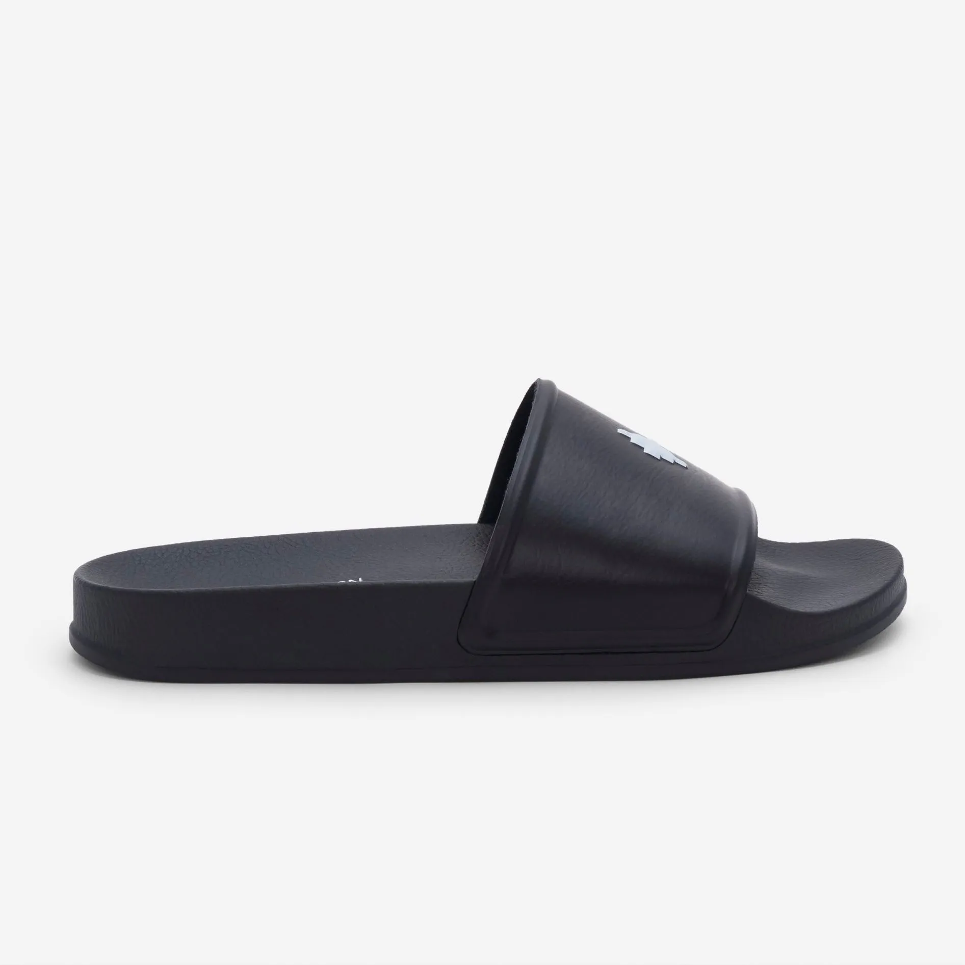 MARCELO BURLON Cross Logo Slides Black