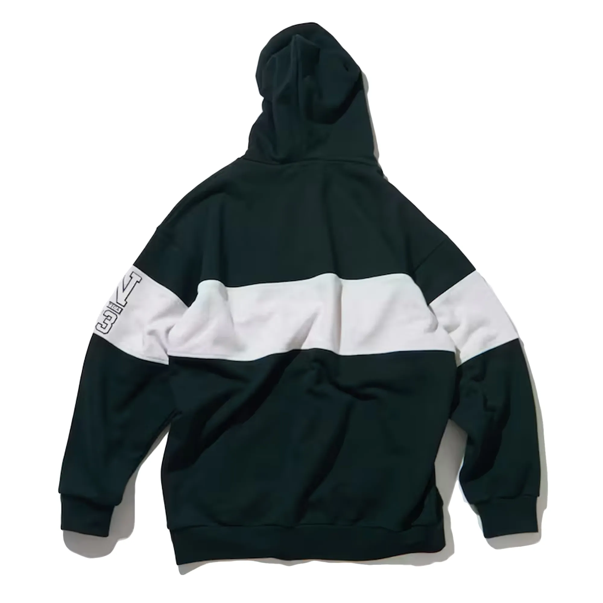 Nautica Japan Color Block Hoodie Charcoal