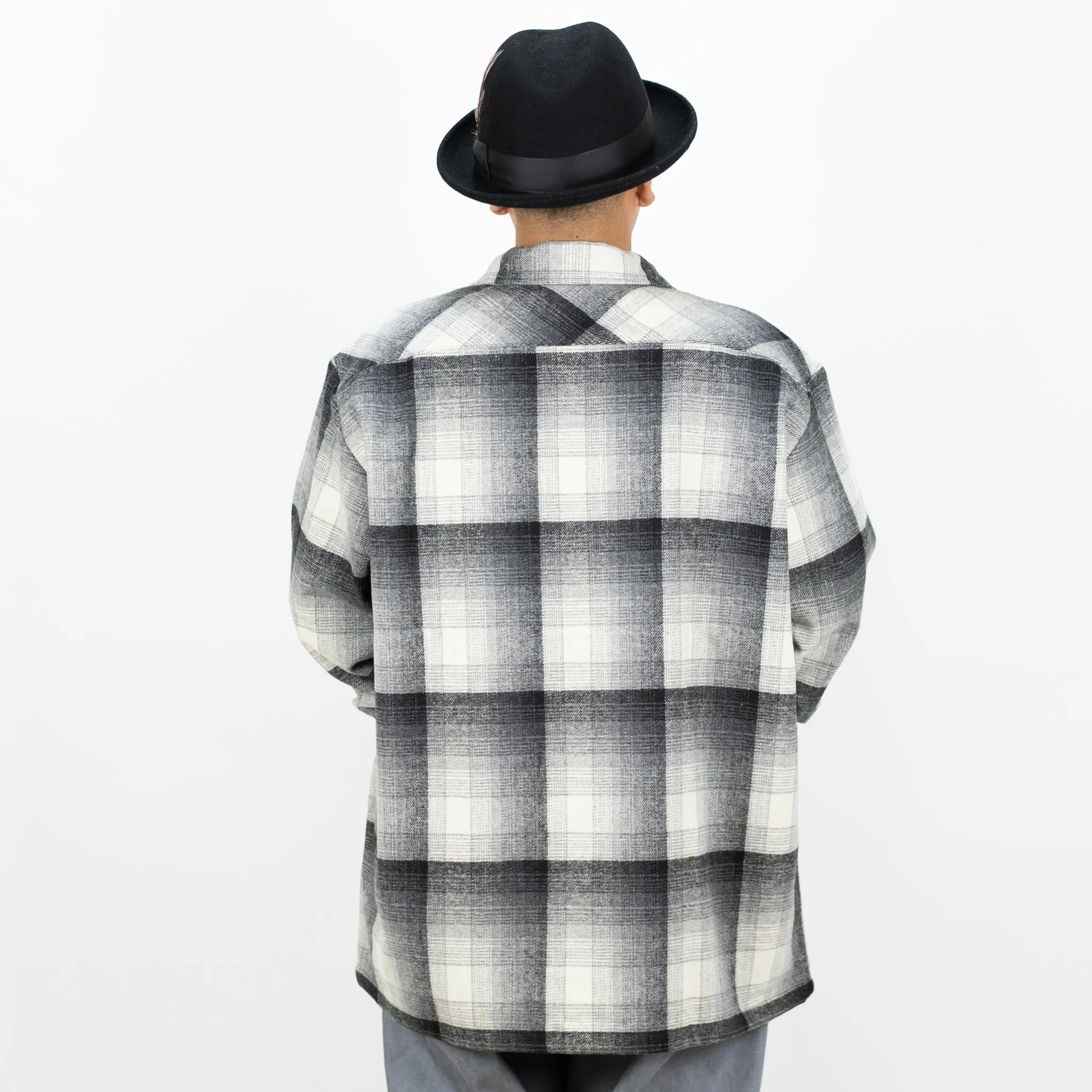 New FB County Super Heavyweight Wool Blend Long Sleeve Shirt