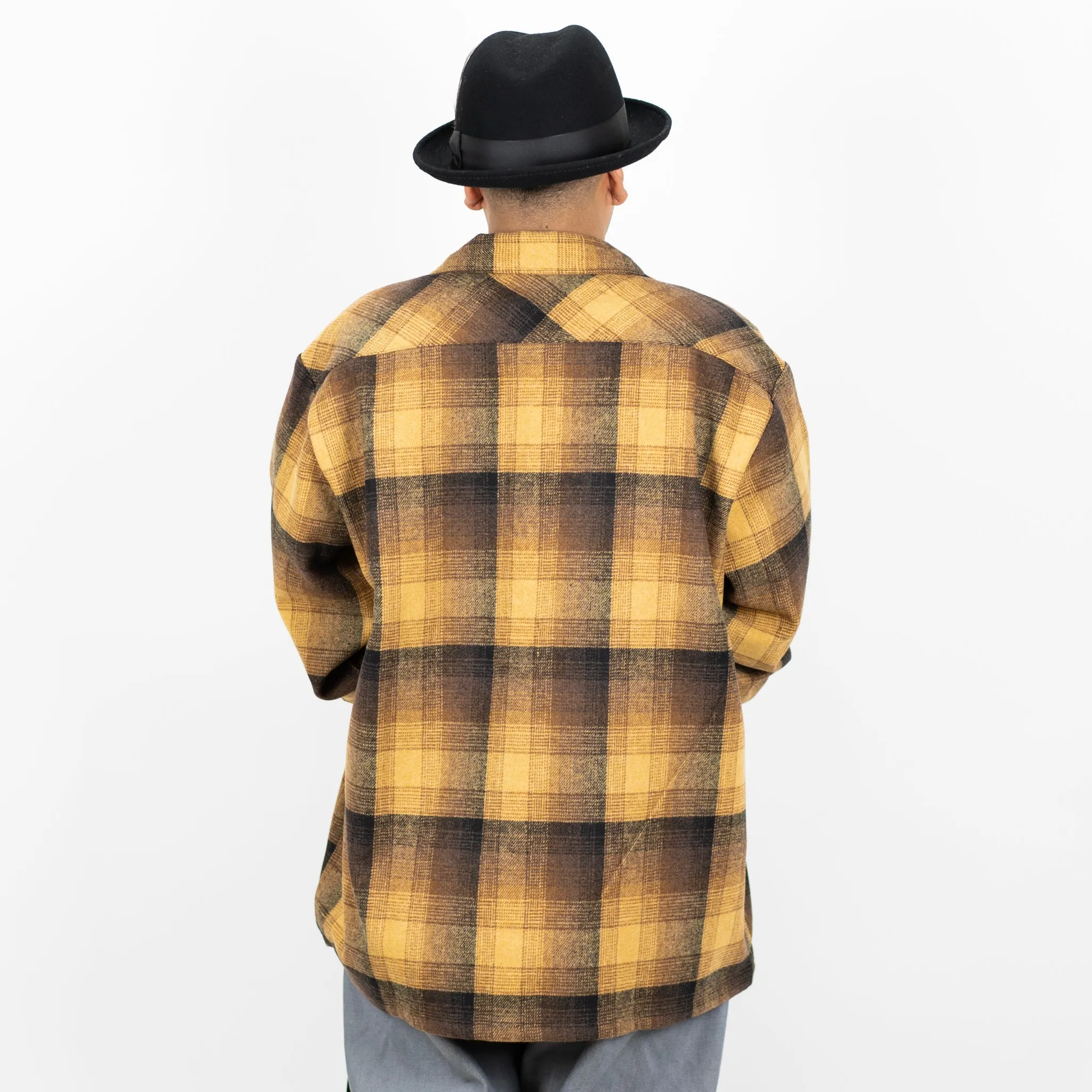 New FB County Super Heavyweight Wool Blend Long Sleeve Shirt