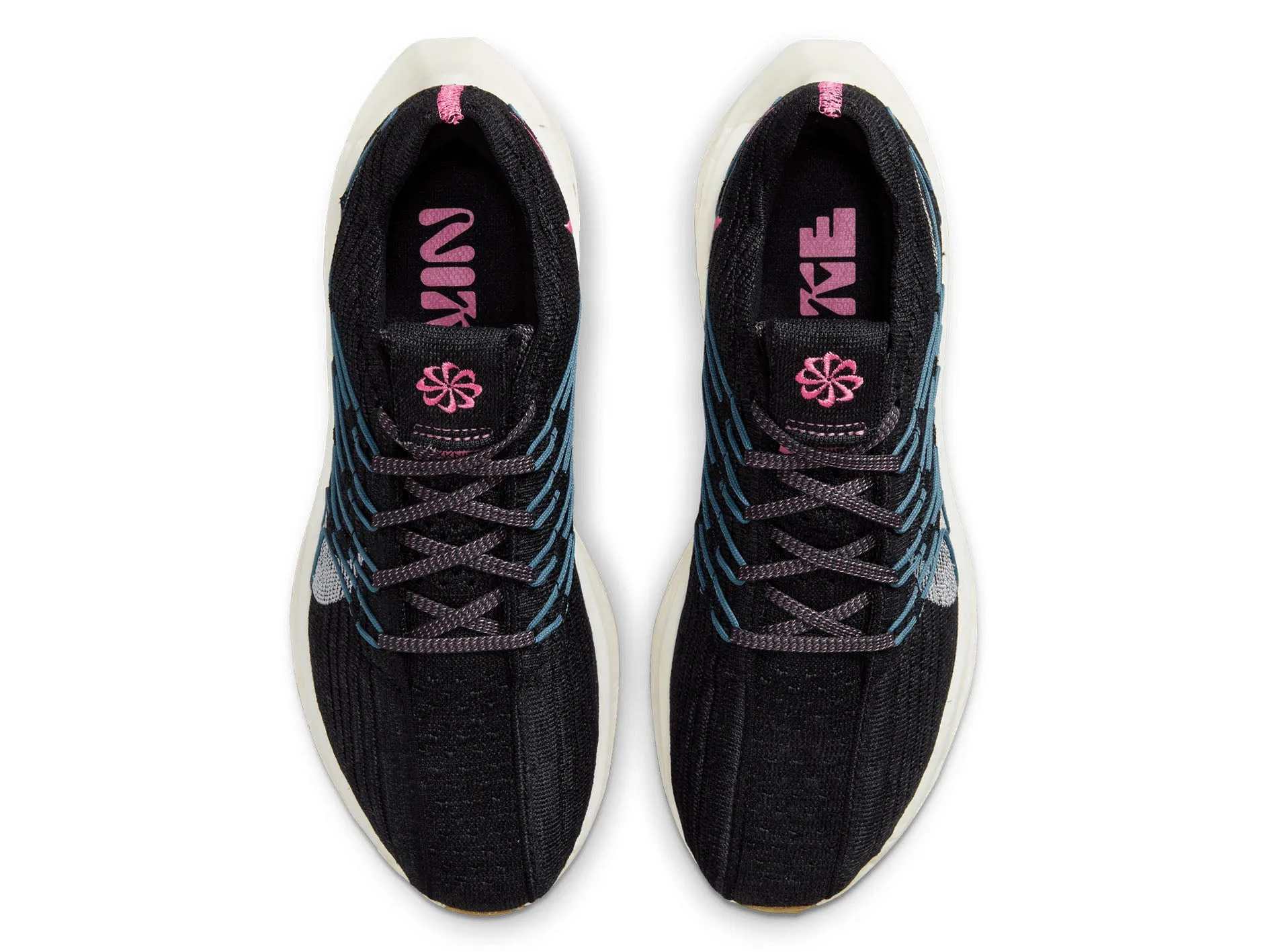 Nike Womens Pegasus Turbo Black/Blue/Pink/White <br> DM3414 004