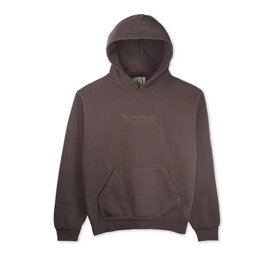 No-Comply Logo VCL Hoodie - Umber