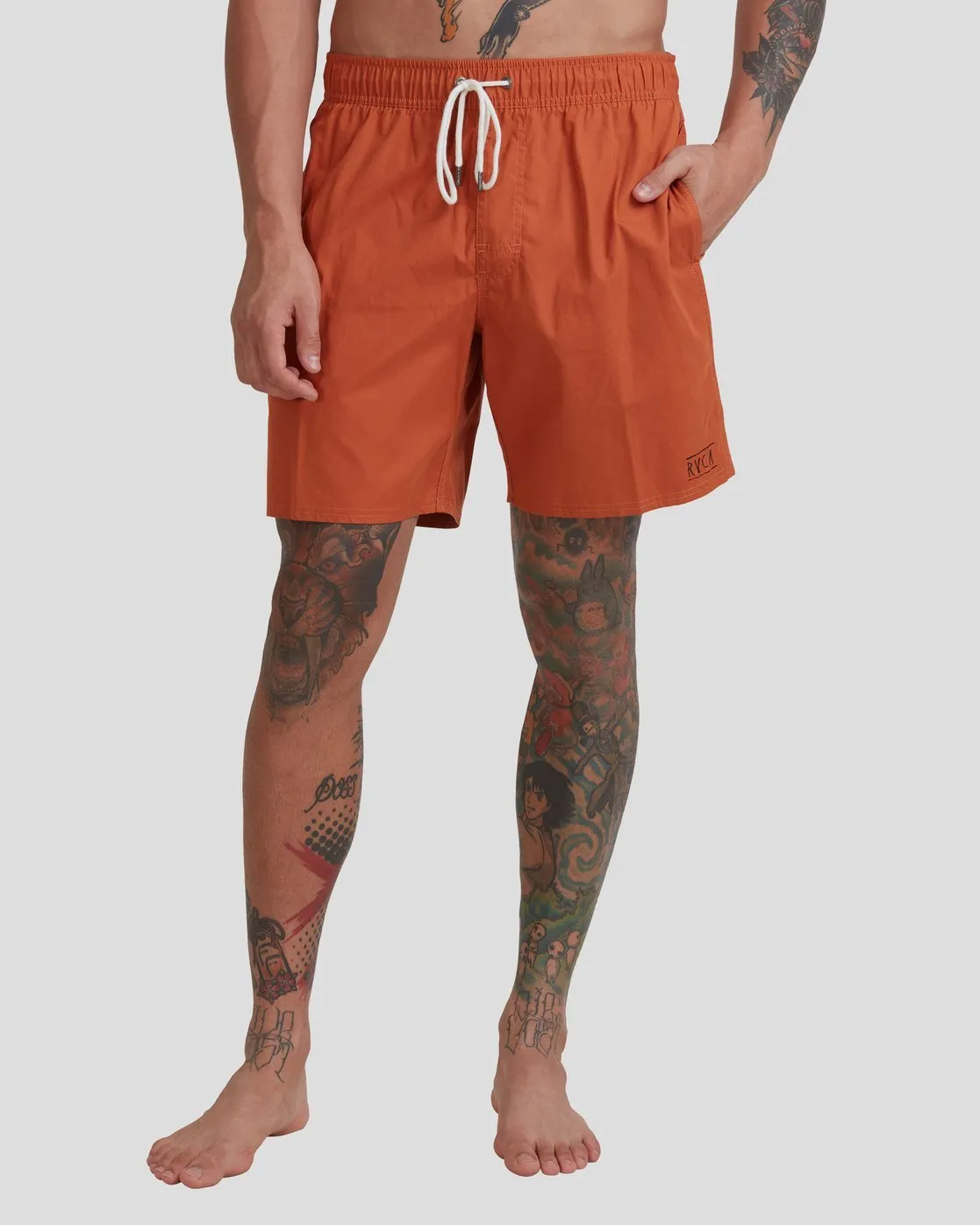 Opposites Elastic Waist 2 17 Boardshorts - Cocoa