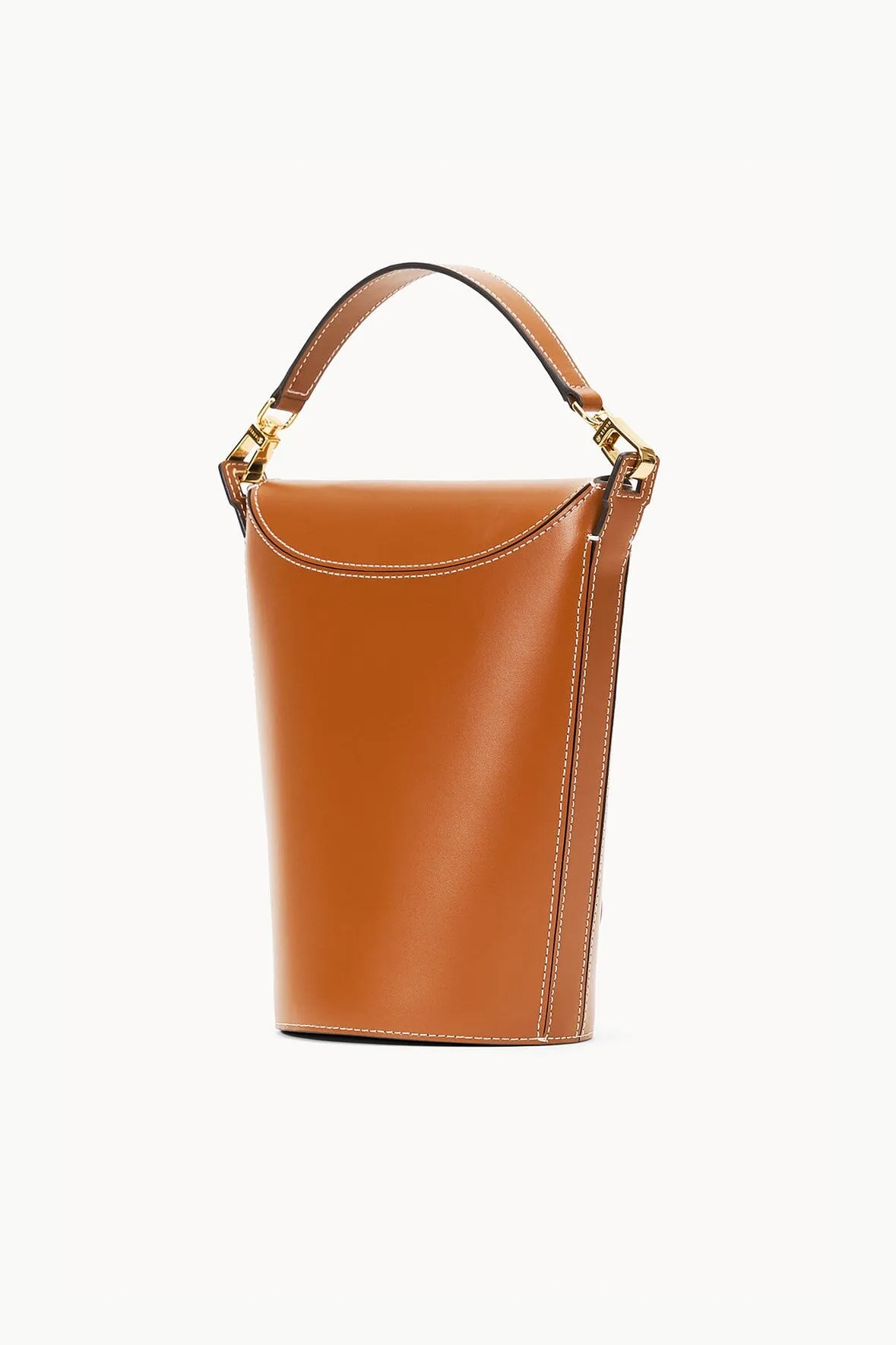 PHOEBE CONVERTIBLE BUCKET BAG | TAN