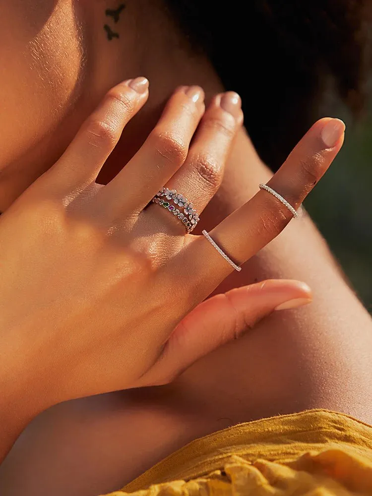 PINK DAISIES RING