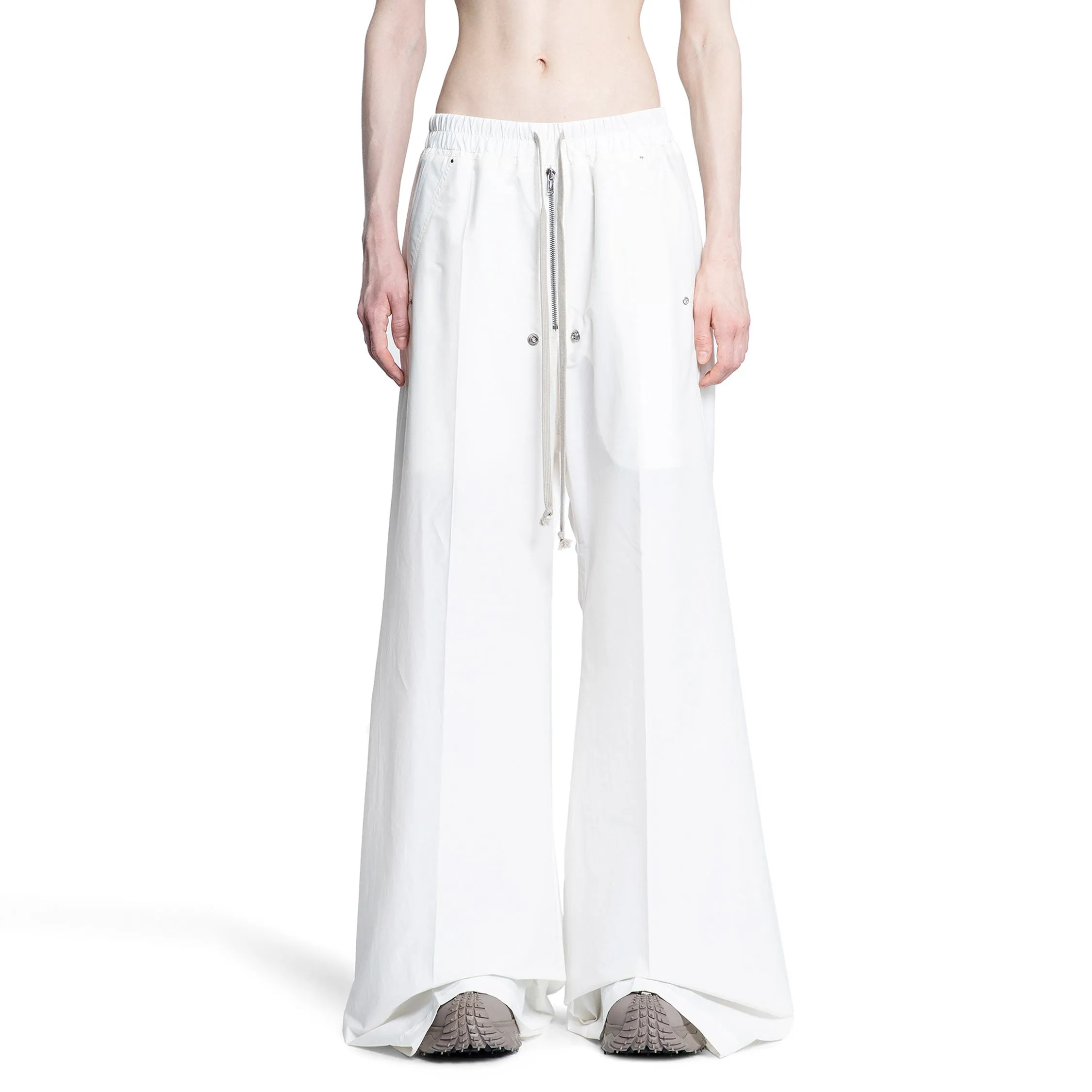 RICK OWENS WOMAN WHITE TROUSERS