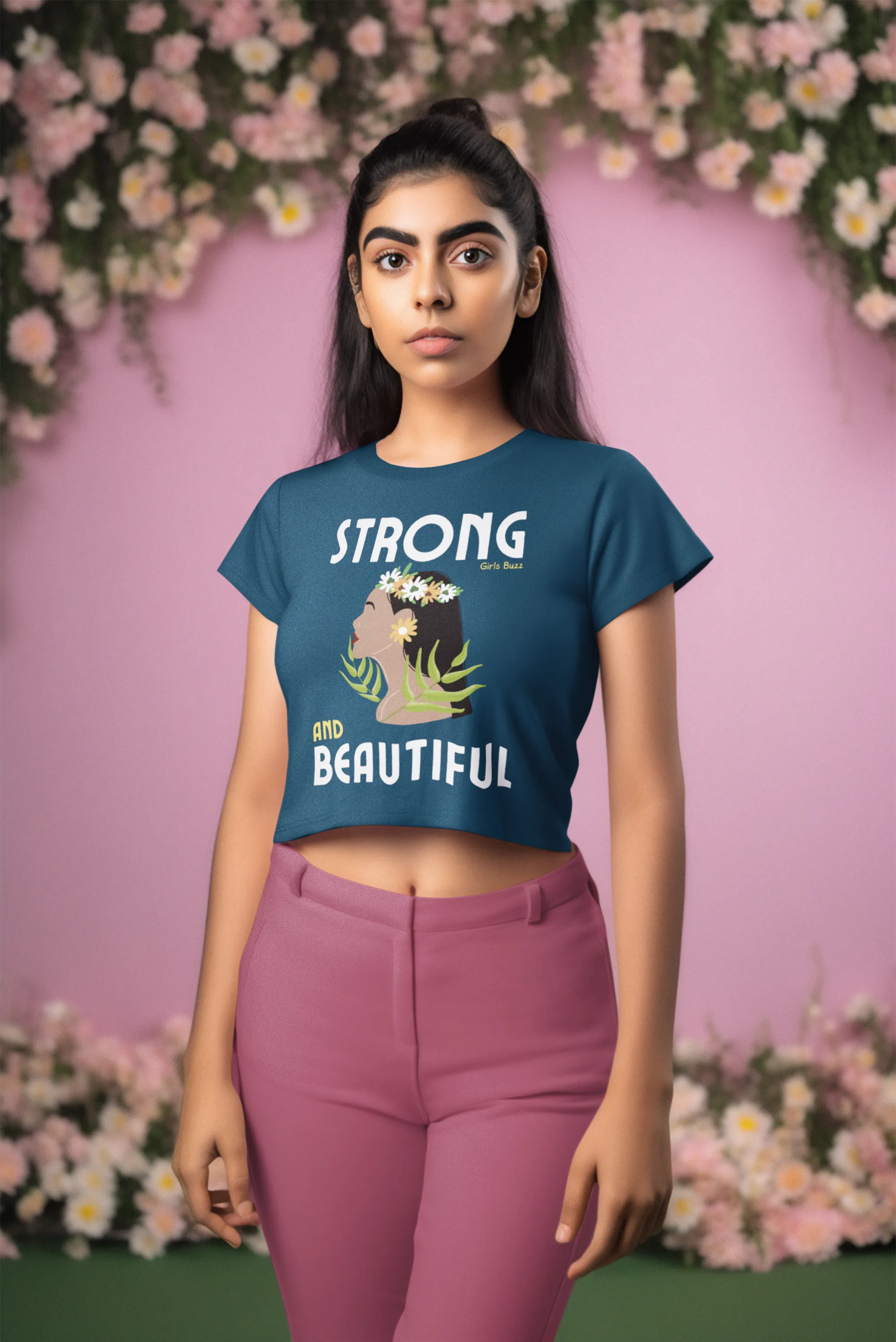 Strong And Beautiful Crop Top