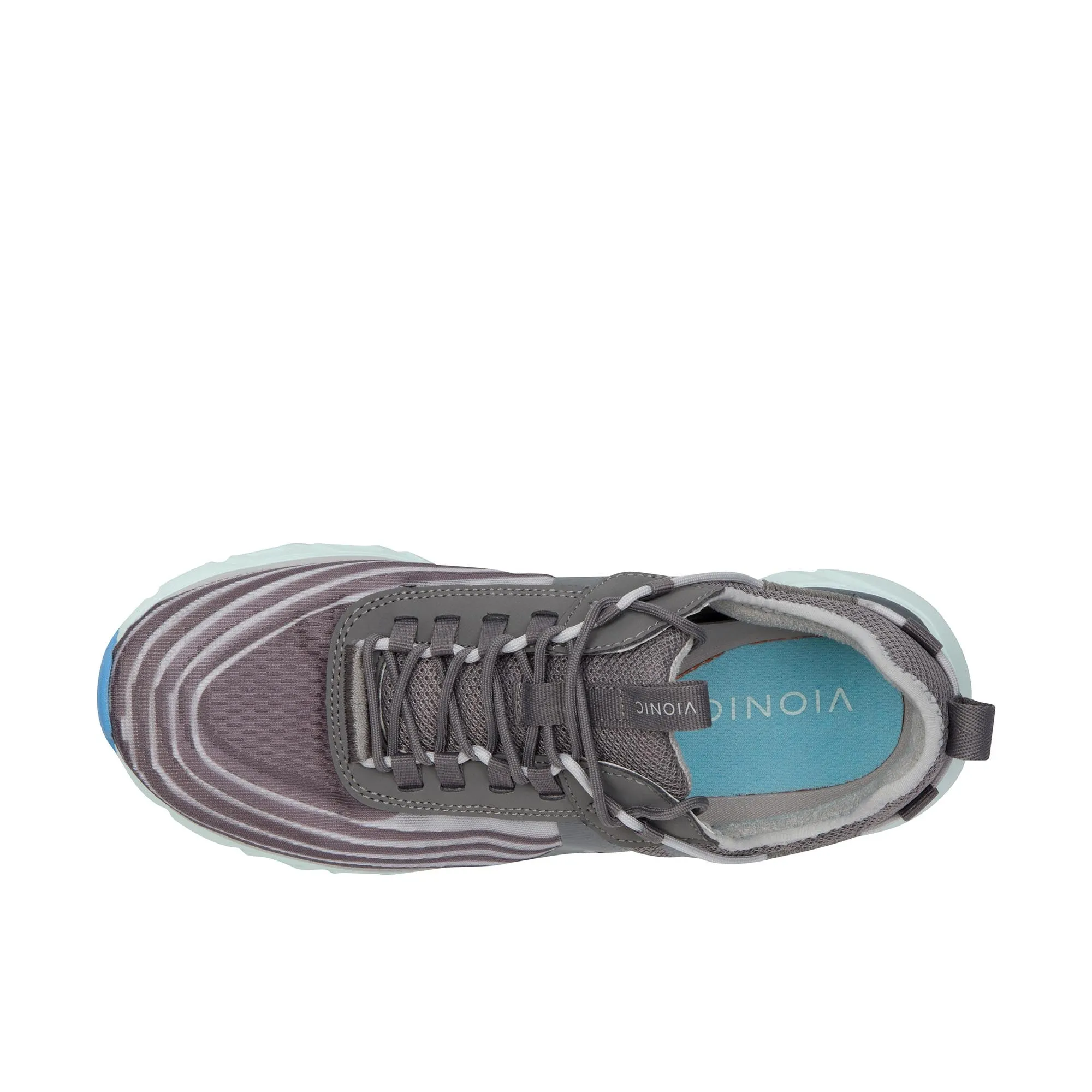 Vionic Womens Fortune Sneaker Vapor Charcoal