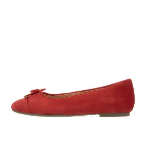 Vionic Womens Klara Ballet Flat Red