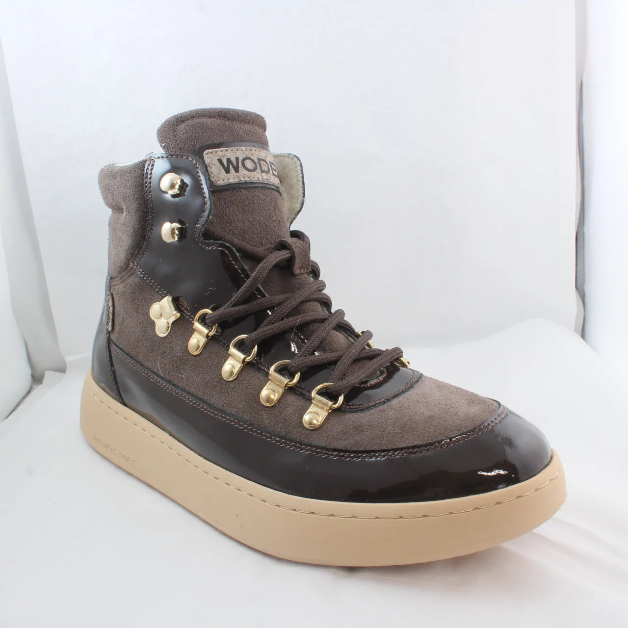 Womens Woden Iris Hiker Brown