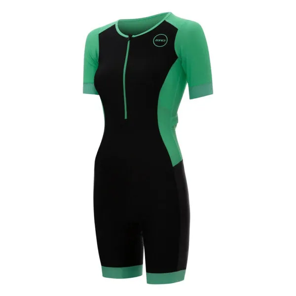 Zone3 Womens Aquaflo Short Sleeve Trisuit