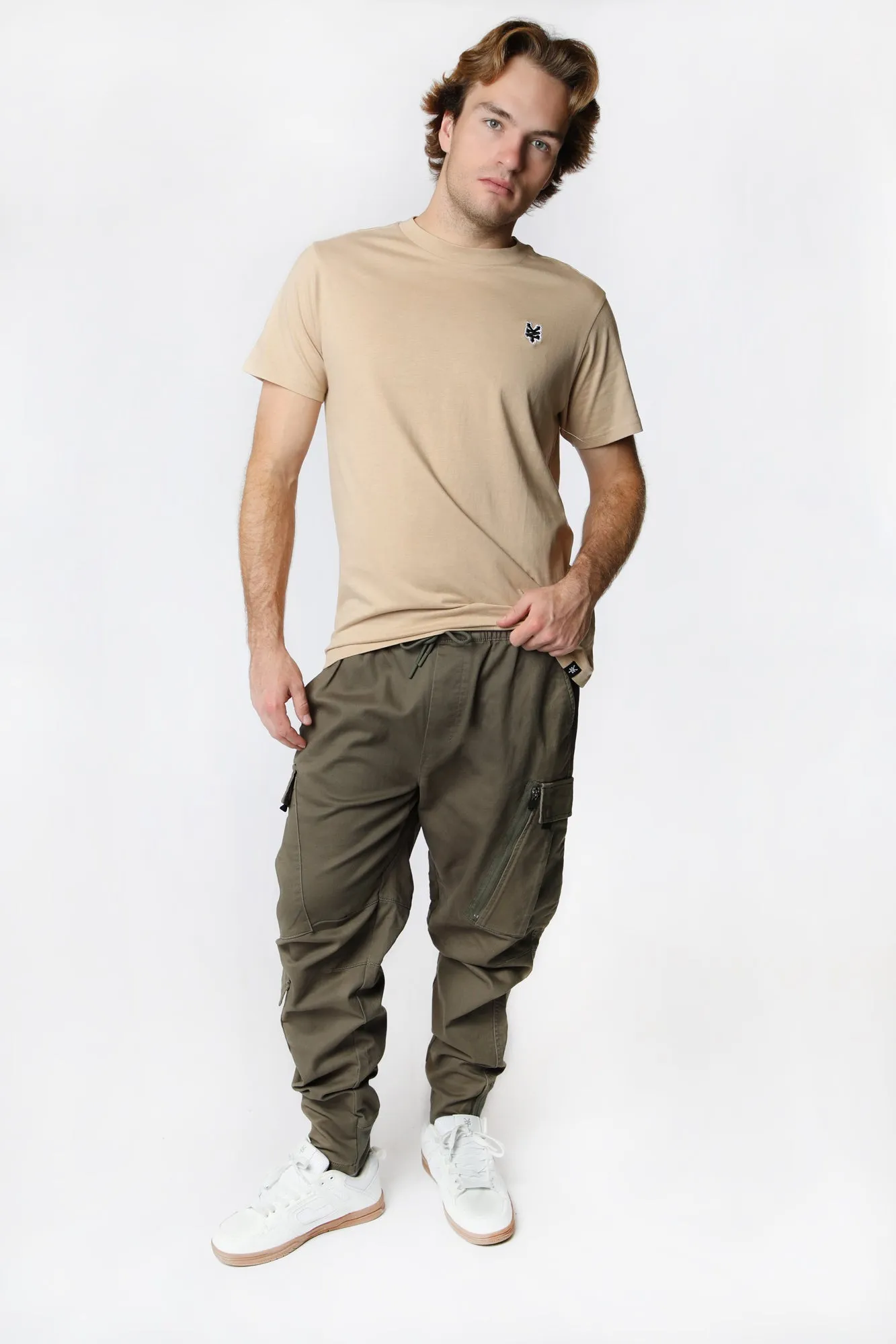 Zoo York Mens Soft Knit Cargo Jogger